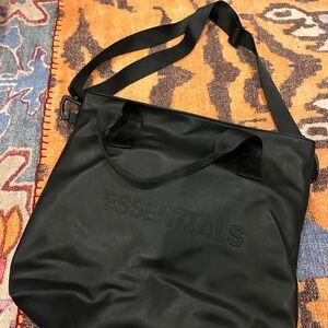 Essentials Black Tote Bag